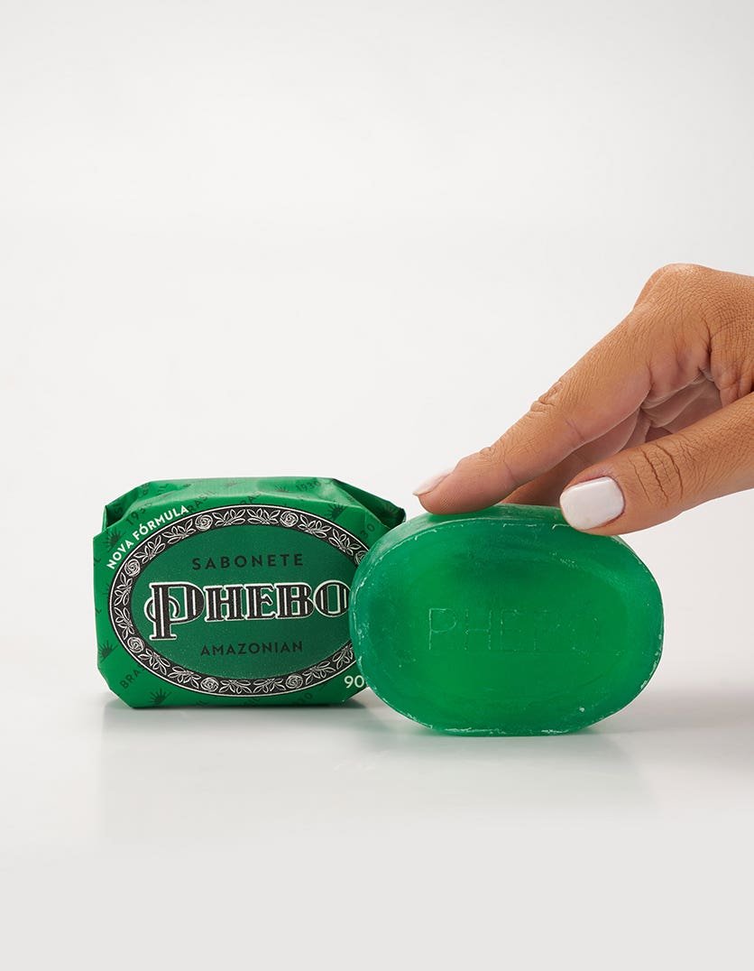 Sabonete em Barra de Glicerina Phebo Amazonian 90g - Imagem 3