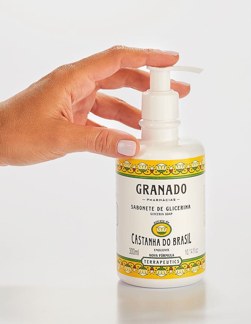 Sabonete Liquido de Glicerina Granado Castanha do Brasil 300ml - Imagem 3