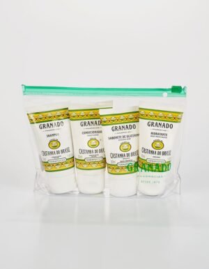 Kit Miniaturas Granado Castanha do Brasil