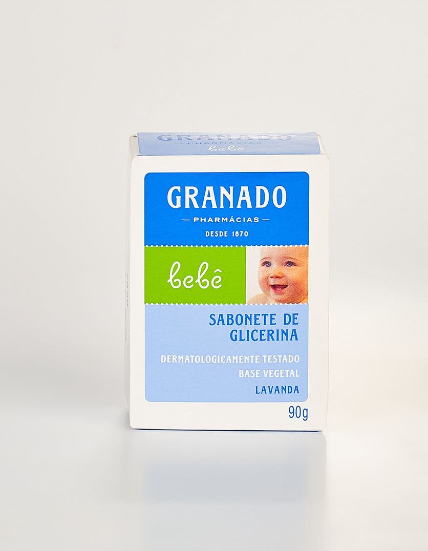 Sabonete em Barra de Glicerina Granado Bebê Lavanda 90g - Imagem 2