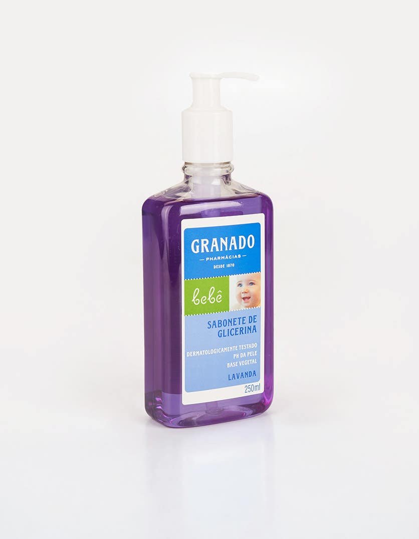 Sabonete Líquido de Glicerina Granado Bebê Lavanda 250ml - Imagem 4