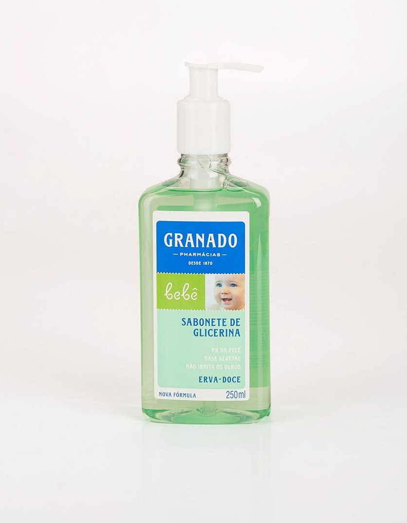 Sabonete Líquido de Glicerina Granado Bebê Erva-doce 250ml