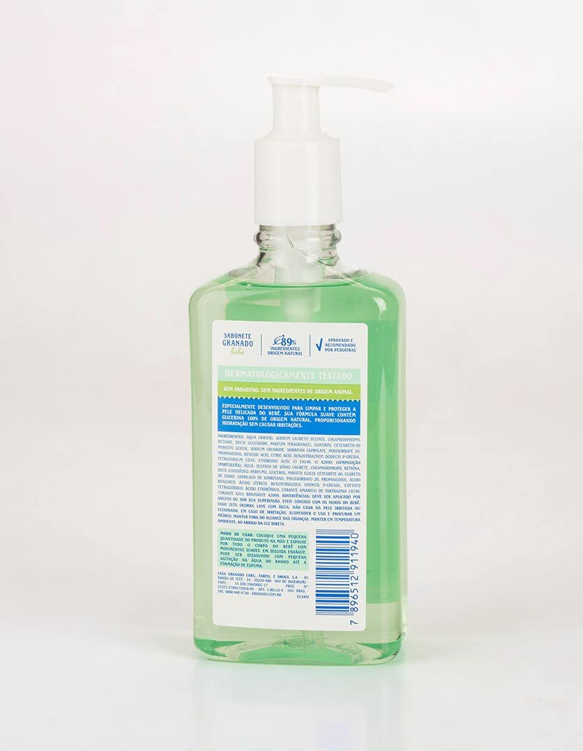 Sabonete Líquido de Glicerina Granado Bebê Erva-doce 250ml - Imagem 3