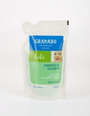 Refil Sabonete Líquido de Glicerina Granado Bebê Erva-doce 250ml