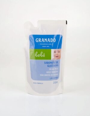 Refil Sabonete Líquido de Glicerina Granado Bebê Lavanda 250ml