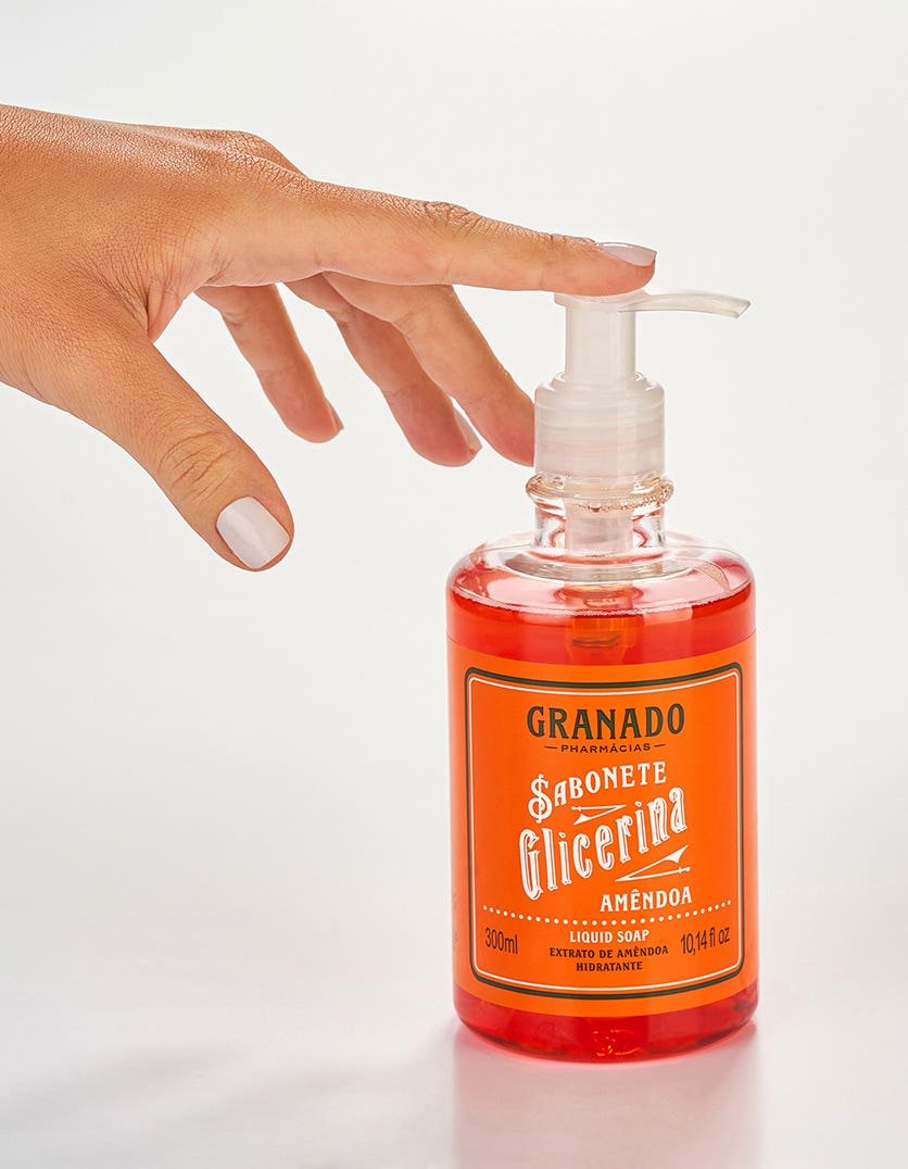 Sabonete Líquido de Glicerina Granado Amêndoa 300ml - Imagem 3