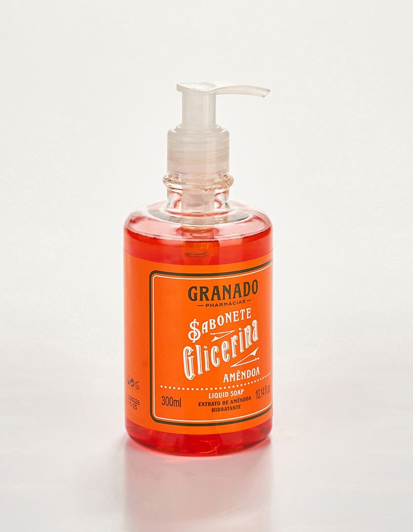 Sabonete Líquido de Glicerina Granado Amêndoa 300ml - Imagem 2
