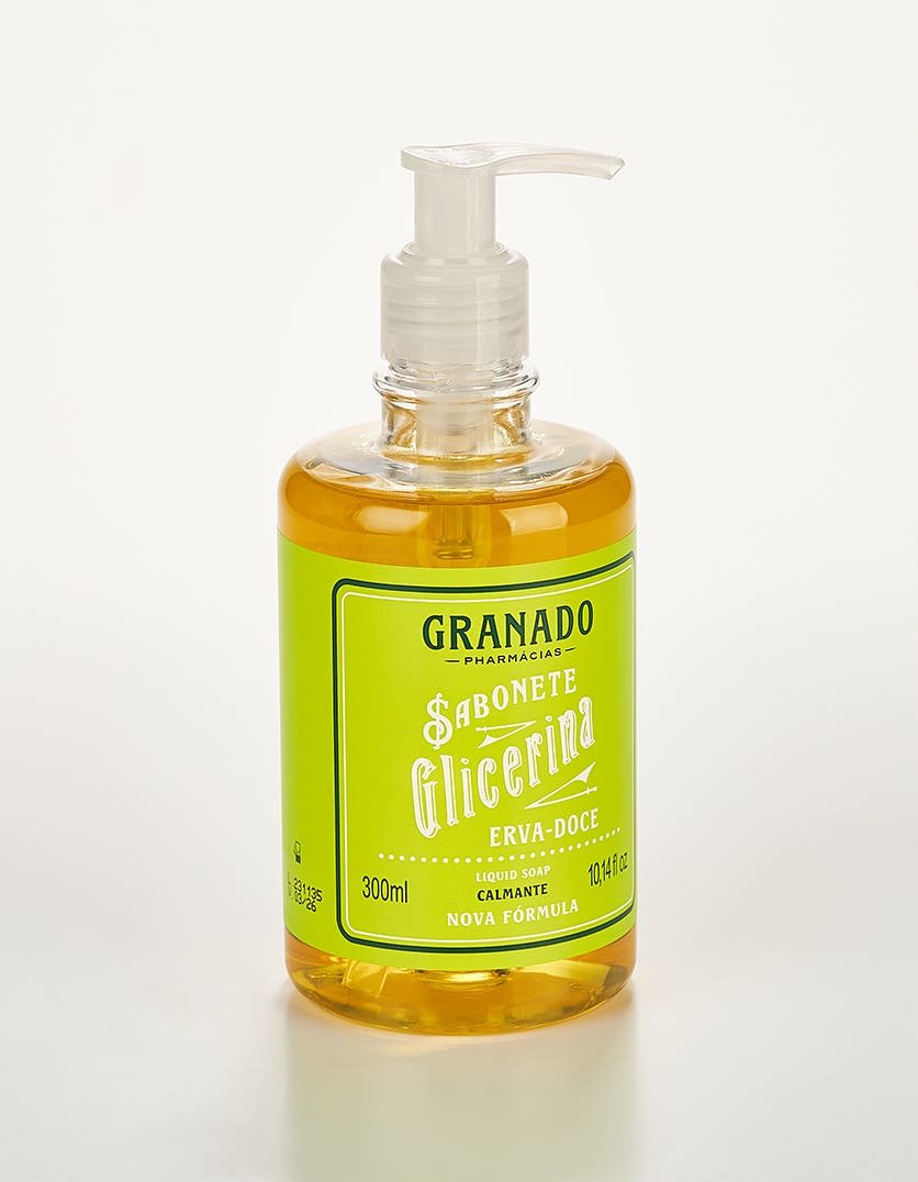 Sabonete Líquido de Glicerina Granado Erva-doce 300ml - Imagem 2