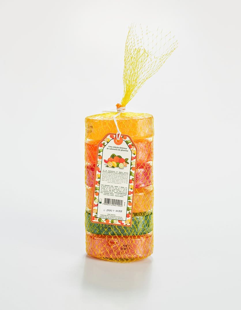 Kit de Sabonetes Granado Mix Frutas Cítricas - 6 unidades 90g - Imagem 4