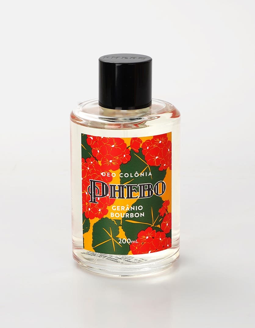 Colônia Phebo Gerânio Bourbon 200ml - Imagem 2