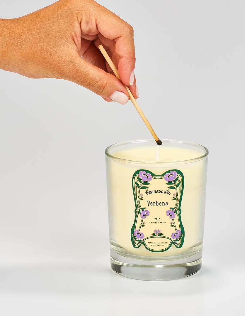 Vela Perfumada Granado Verbena 250g - Imagem 3
