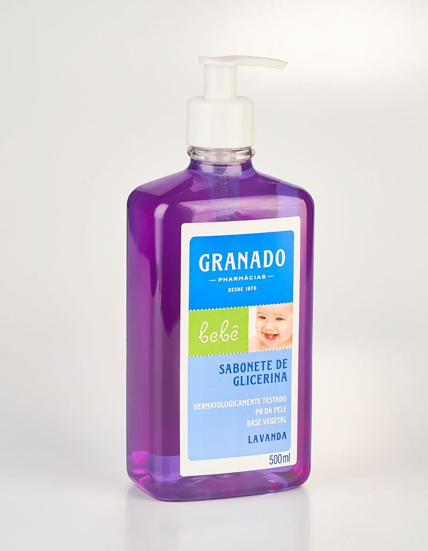 Sabonete Líquido de Glicerina Granado Bebê Lavanda 500ml - Imagem 2