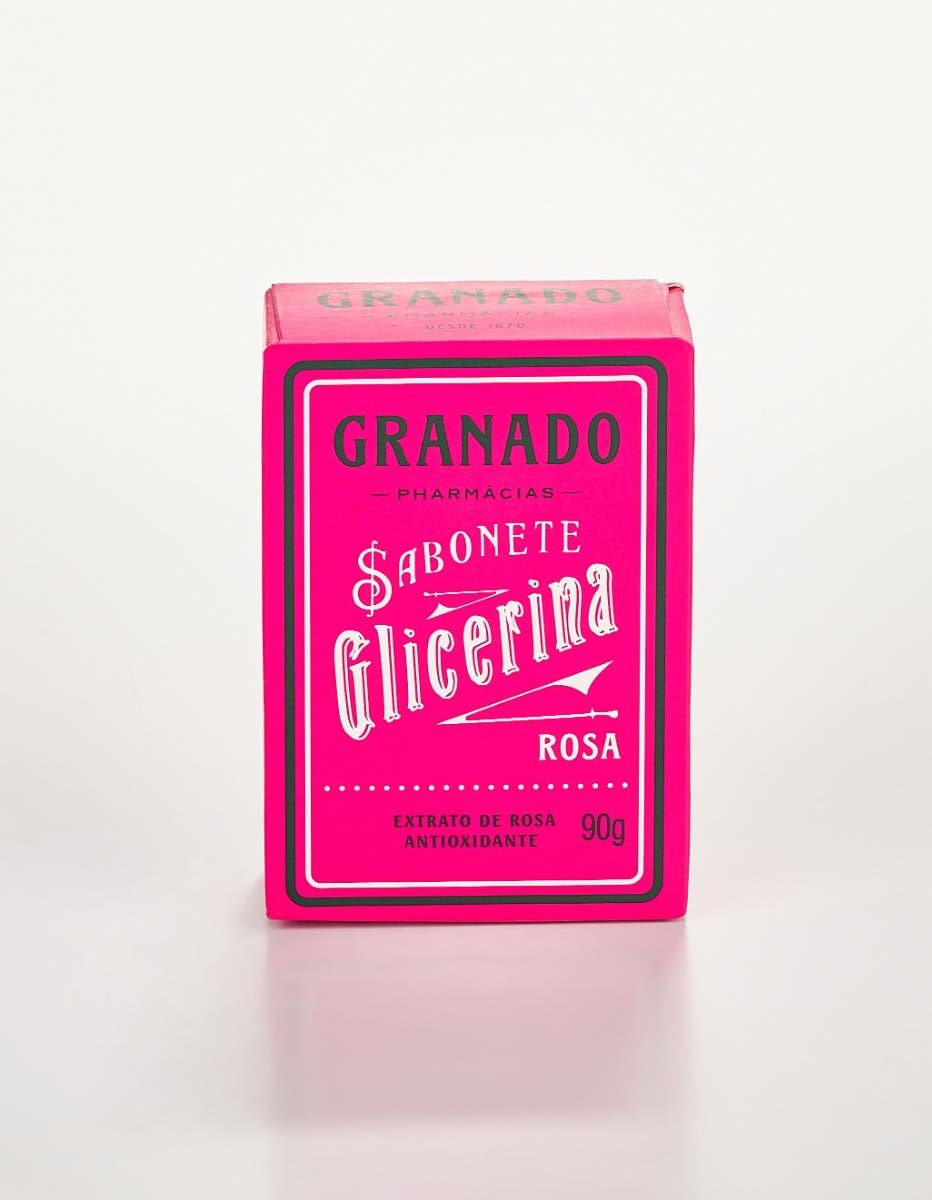 Sabonete em Barra de Glicerina Granado Rosa 90g - Imagem 2