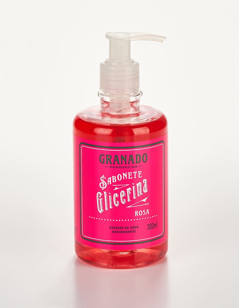 Sabonete Líquido de Glicerina Granado Rosa 300ml