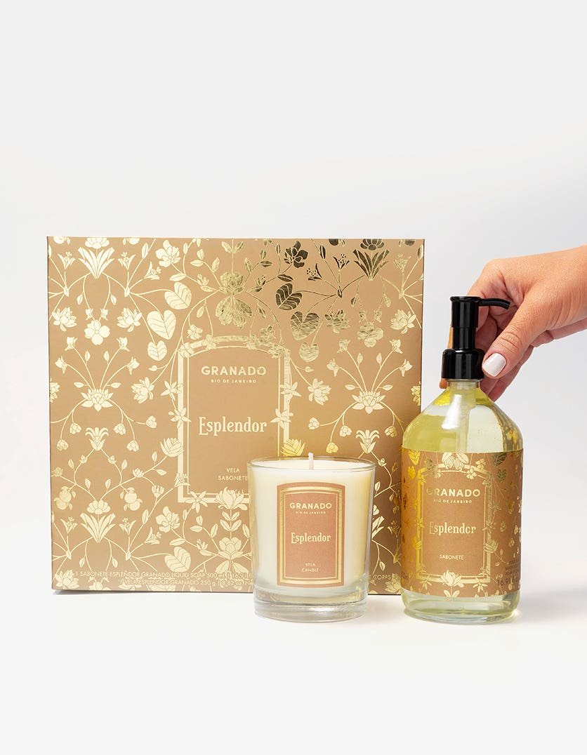 Kit Vela & Sabonete Líquido Esplendor - Imagem 3