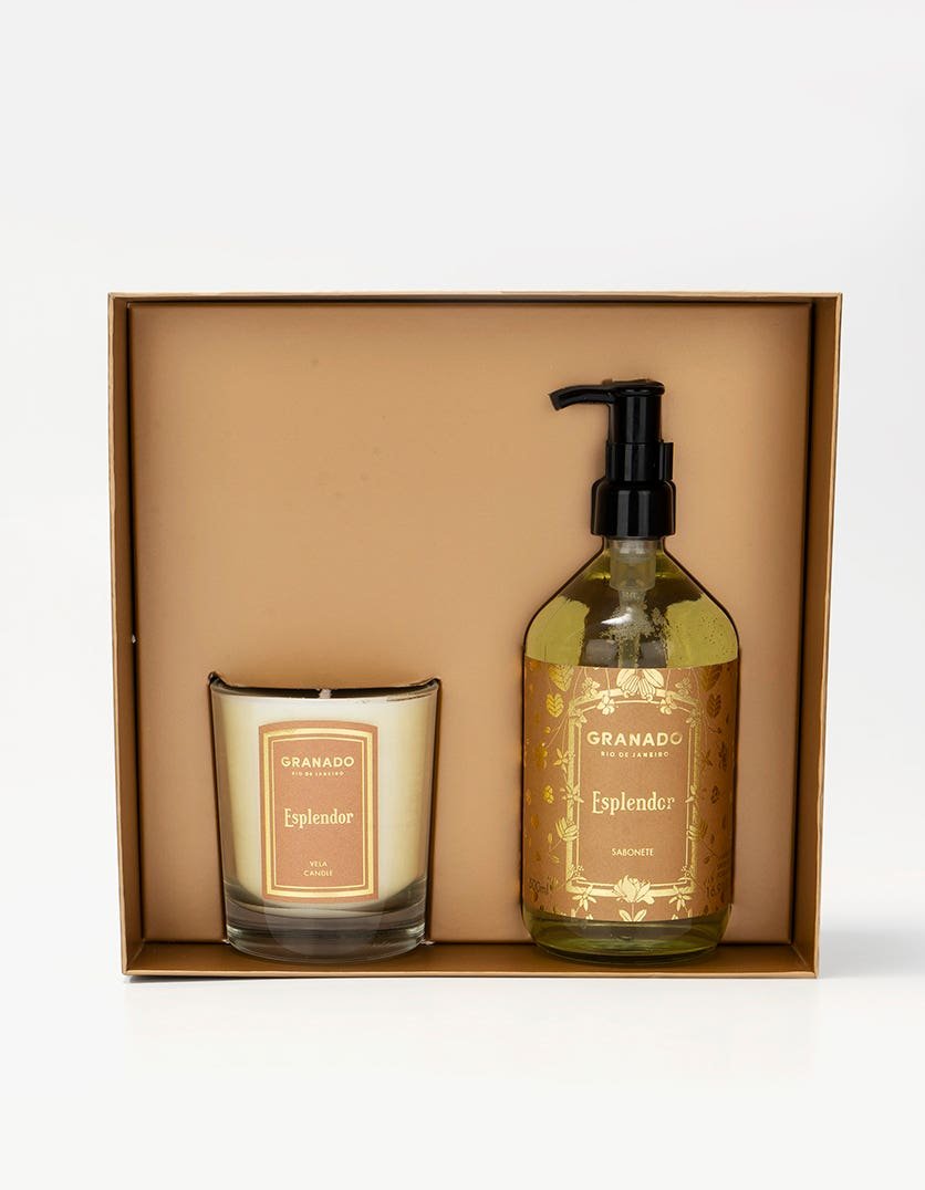 Kit Vela & Sabonete Líquido Esplendor - Imagem 2