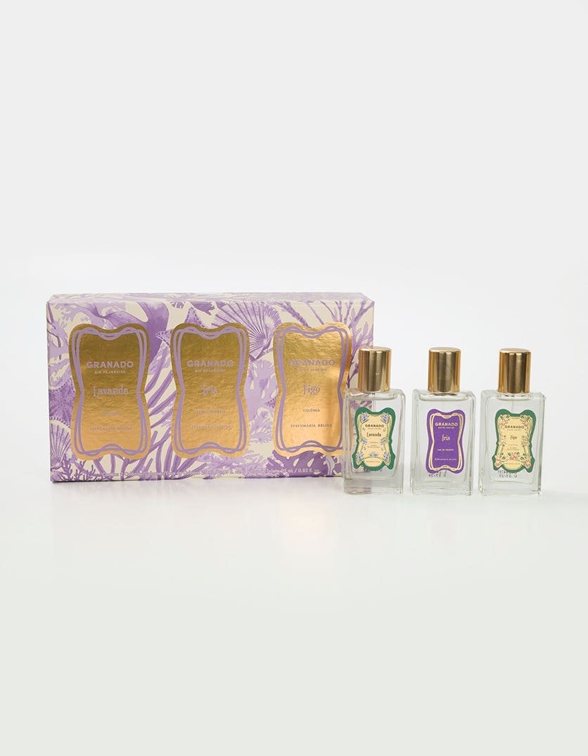 Trio Perfumaria | Íris, Lavanda, Figo