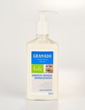 Sabonete Cremoso Dermocalmante Bebê Peles Sensíveis 250ml