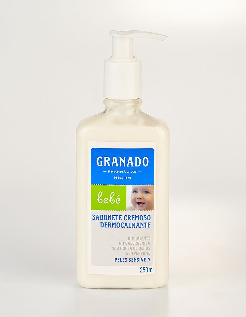 Sabonete Cremoso Dermocalmante Bebê Peles Sensíveis 250ml