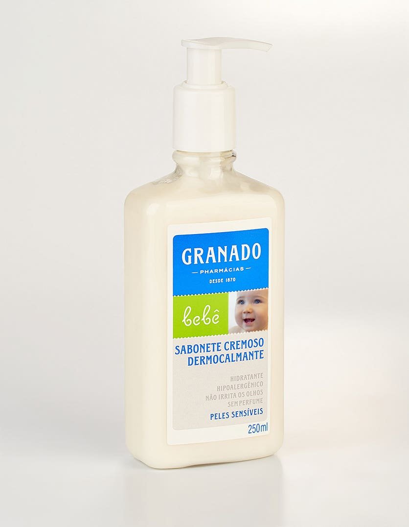 Sabonete Cremoso Dermocalmante Bebê Peles Sensíveis 250ml - Imagem 2